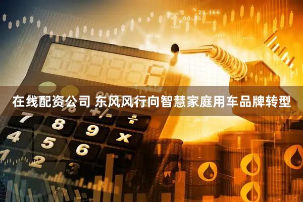 在线配资公司 东风风行向智慧家庭用车品牌转型